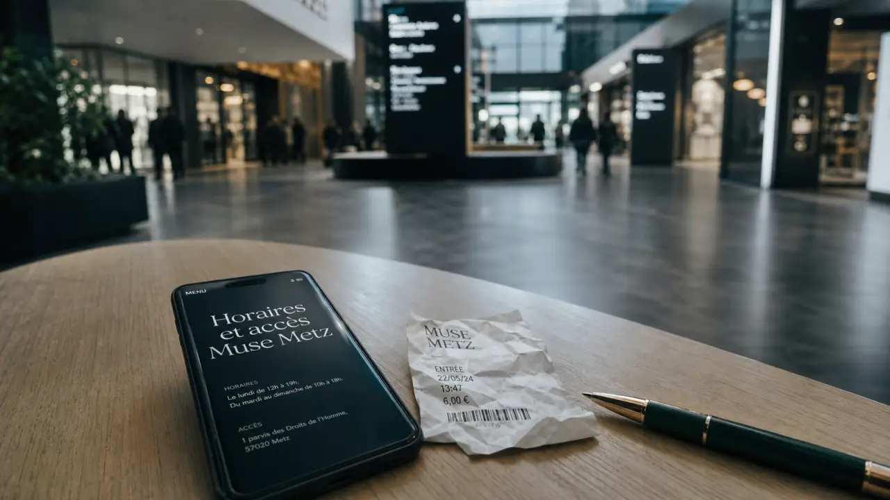 Horaire Muse Metz : ouvert ou fermé, accès et services