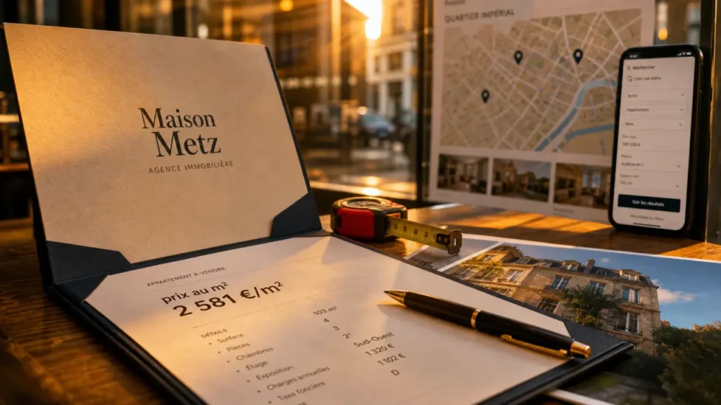 Maison sur Metz : prix au m² 2 581 € et quartiers à cibler