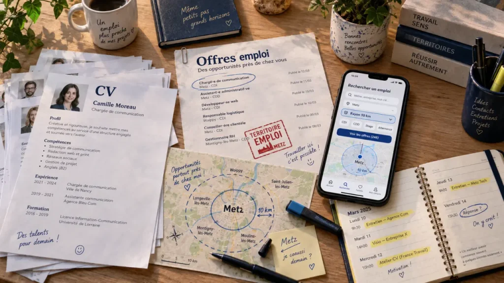 Emploi sur metz : offres à 10 km, postulez vite
