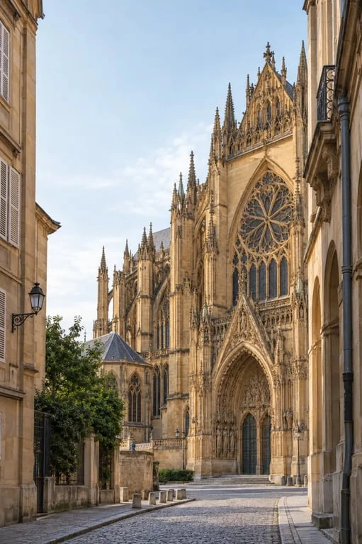 Visiter Metz : cathédrale Saint-Étienne et pierre de Jaumont dans le centre historique