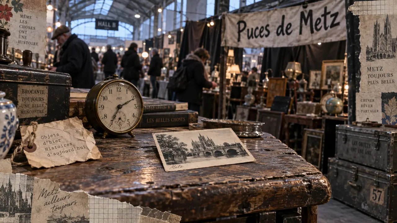 Puces de metz expo au Parc Expo : entrée gratuite 2026