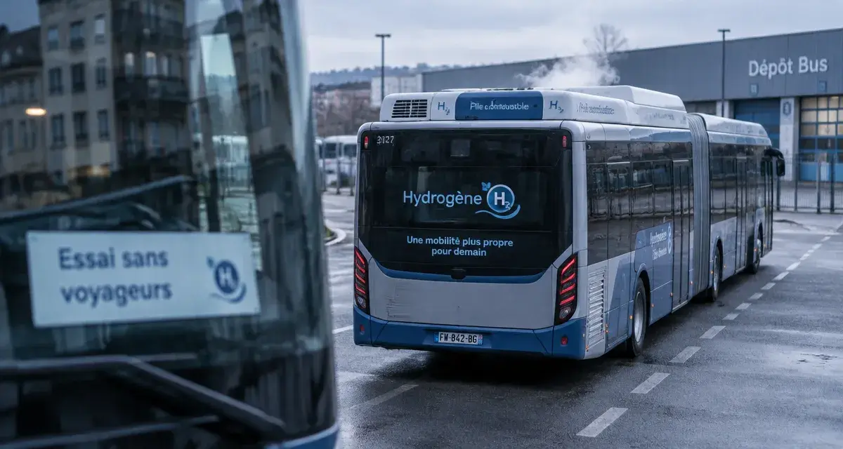 Les bus à hydrogène du Met’ bientôt en service dans la métropole de Metz