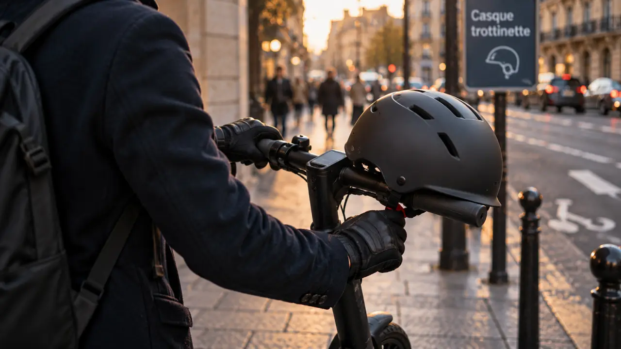Casque obligatoire en trottinette électrique dans toute la Moselle dès le 1er novembre