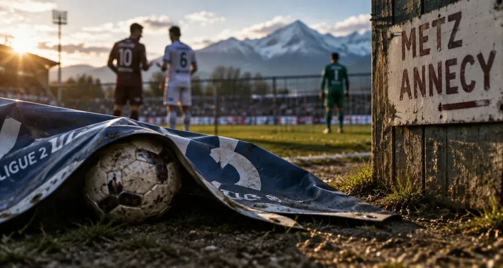 Le FC Metz accroché à Annecy après un match brouillon