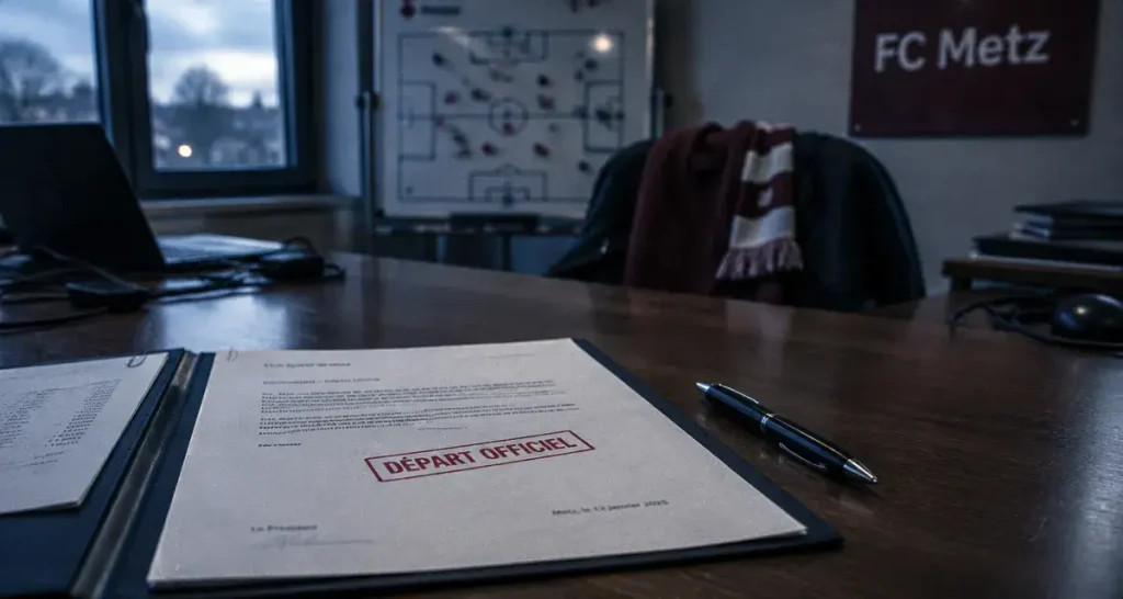 FC Metz : le départ de l'entraîneur Luc Holtz officialisé