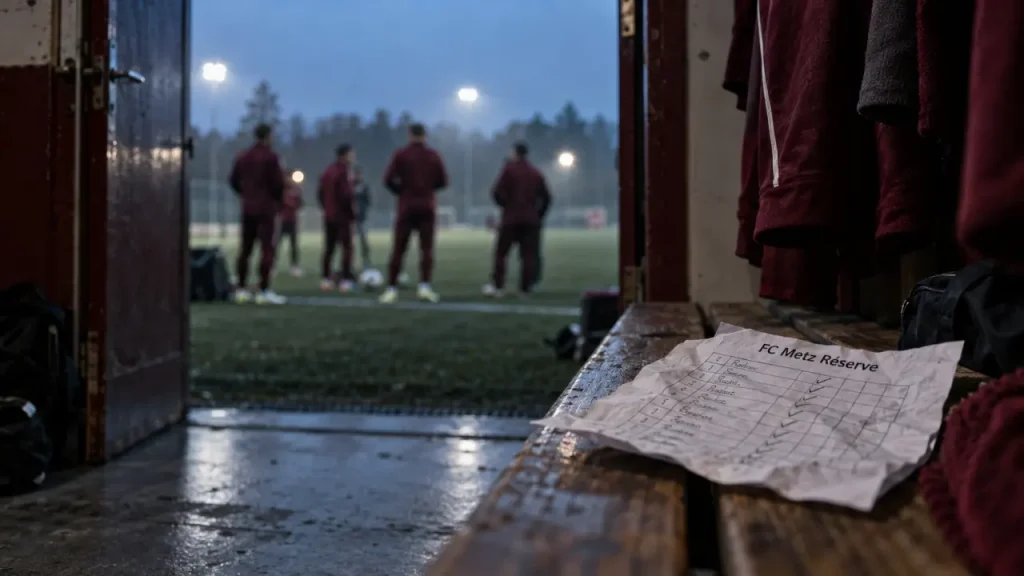 FC Metz : un choix tactique fort pour l'équipe réserve