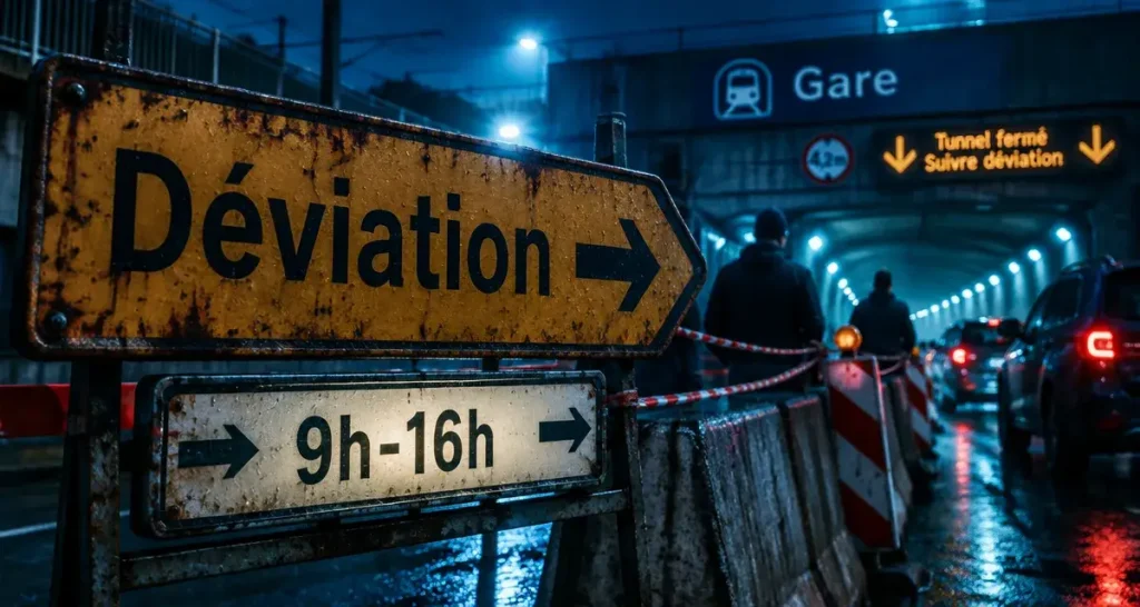 Fermeture du tunnel de la gare de Metz : les détails des travaux à venir
