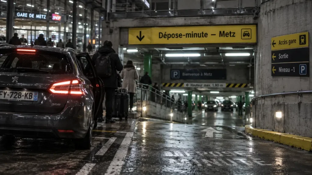 Gare de Metz : un second dépose-minute ouvrira le 21 septembre