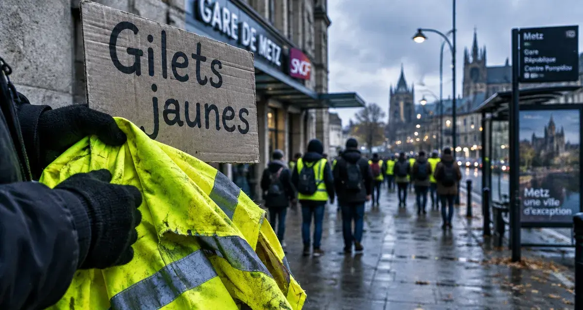 Gilets jaunes : les rassemblements attendus à Metz ce samedi