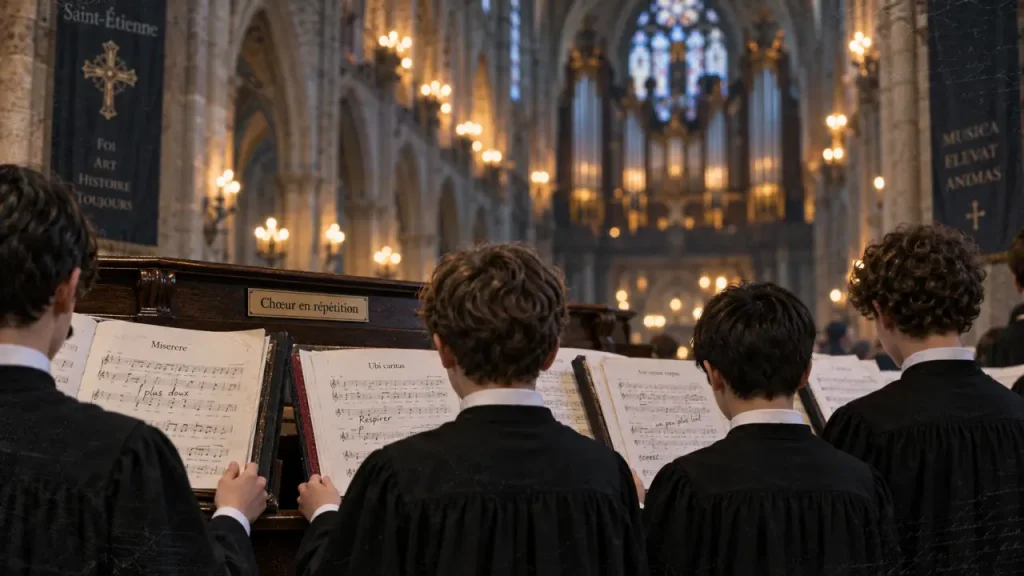 Visite du pape à Metz : les jeunes choristes en pleine préparation
