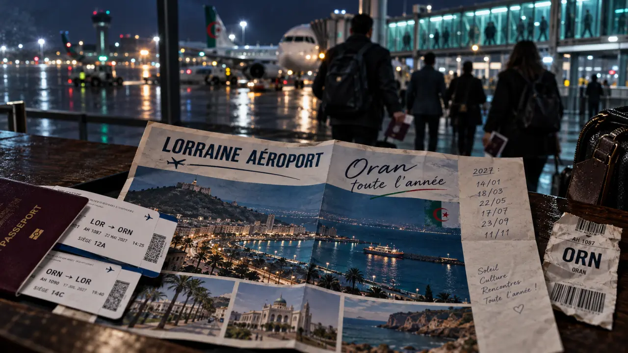 Lorraine Aéroport : Oran toute l’année et quatre séjours annoncés pour 2027