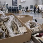 À Maizières-lès-Metz, les familles retrouvent les objets du cimetière profané