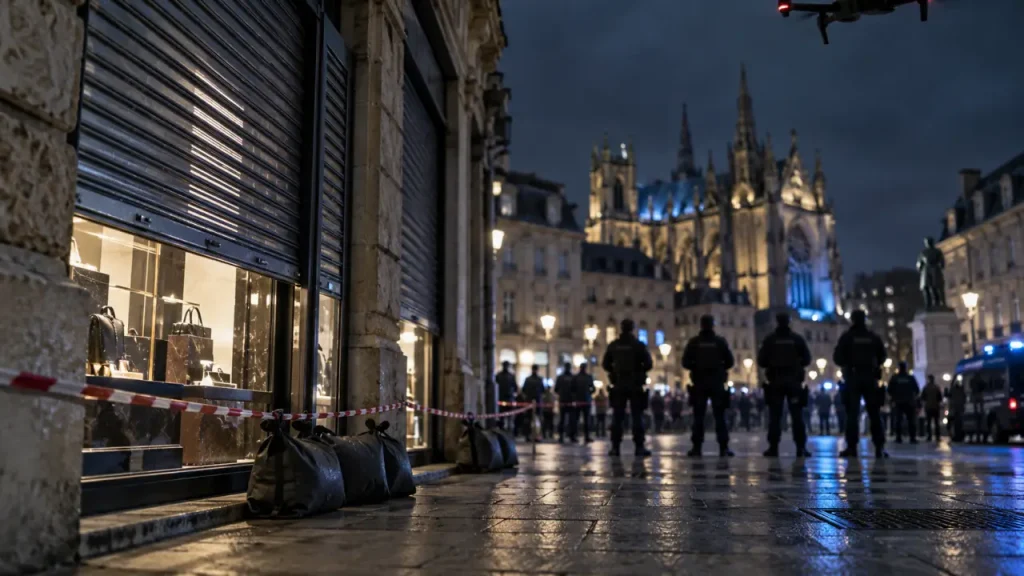 Manifestation à Metz ce samedi : des renforts policiers et des commerces barricadés