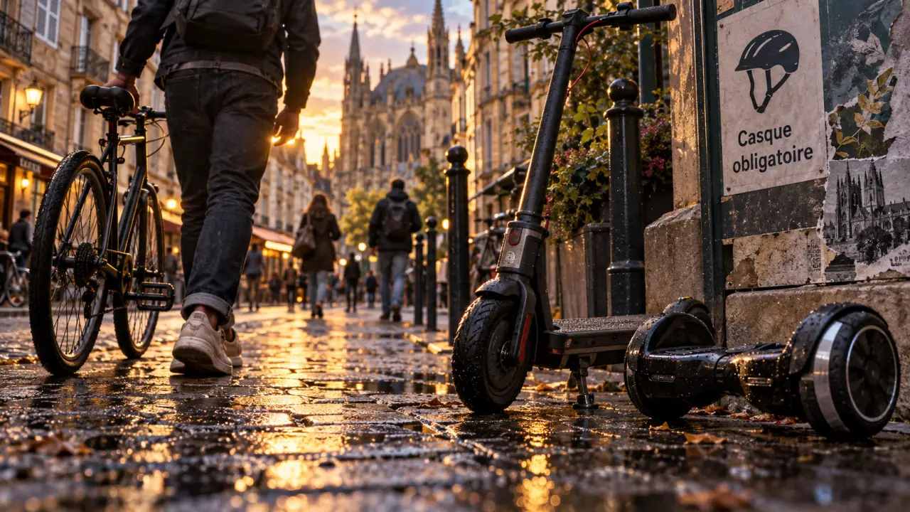 Metz : casque obligatoire pour certains engins et pied à terre au centre-ville