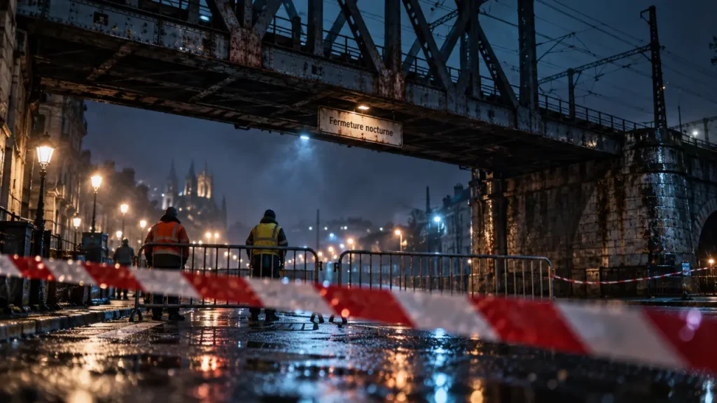 Metz : des fermetures de nuit pour inspecter deux ponts du 26 au 28 octobre