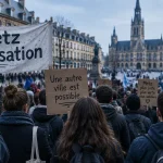 À Metz, 500 personnes ont défilé entre la Comédie et la République