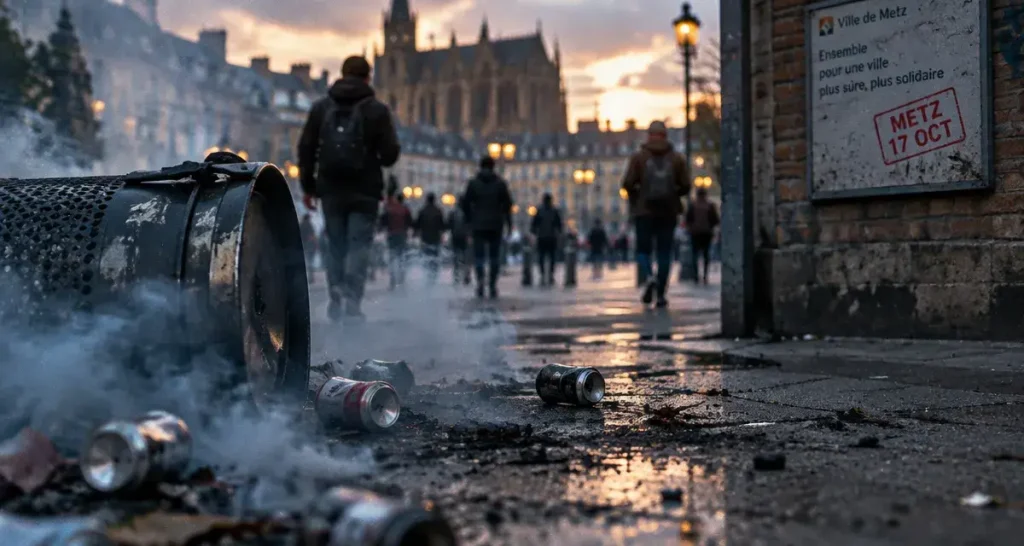 À Metz, retour sur les tensions et dégradations du 17 octobre