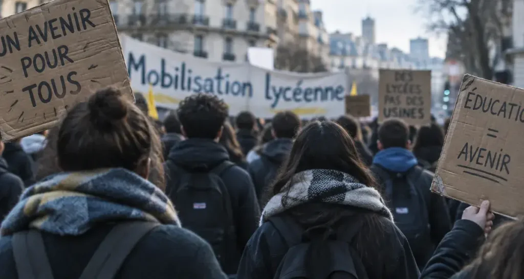Mobilisation lycéenne : des cortèges ont défilé à Metz