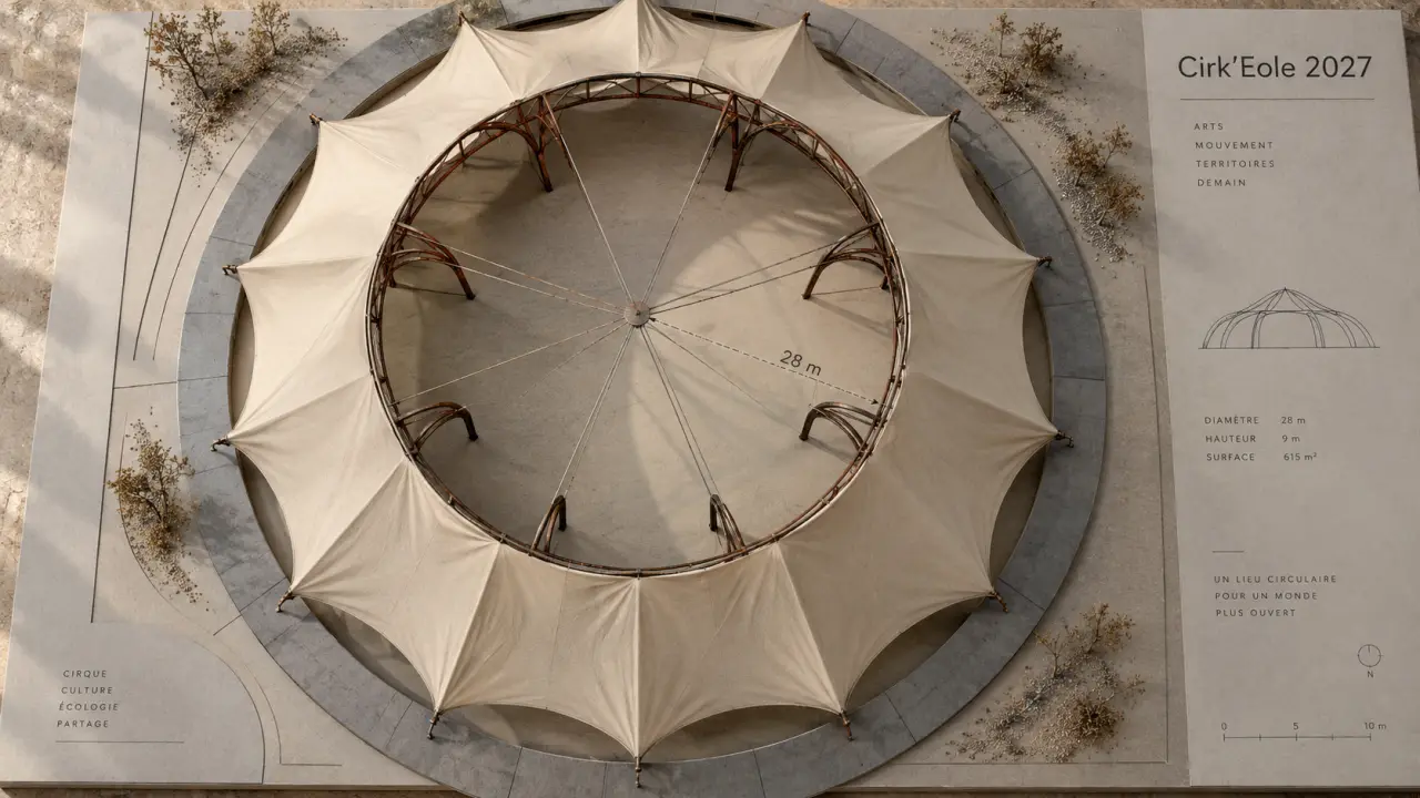 À Montigny-lès-Metz, un nouveau chapiteau de cirque attendu en avril 2027