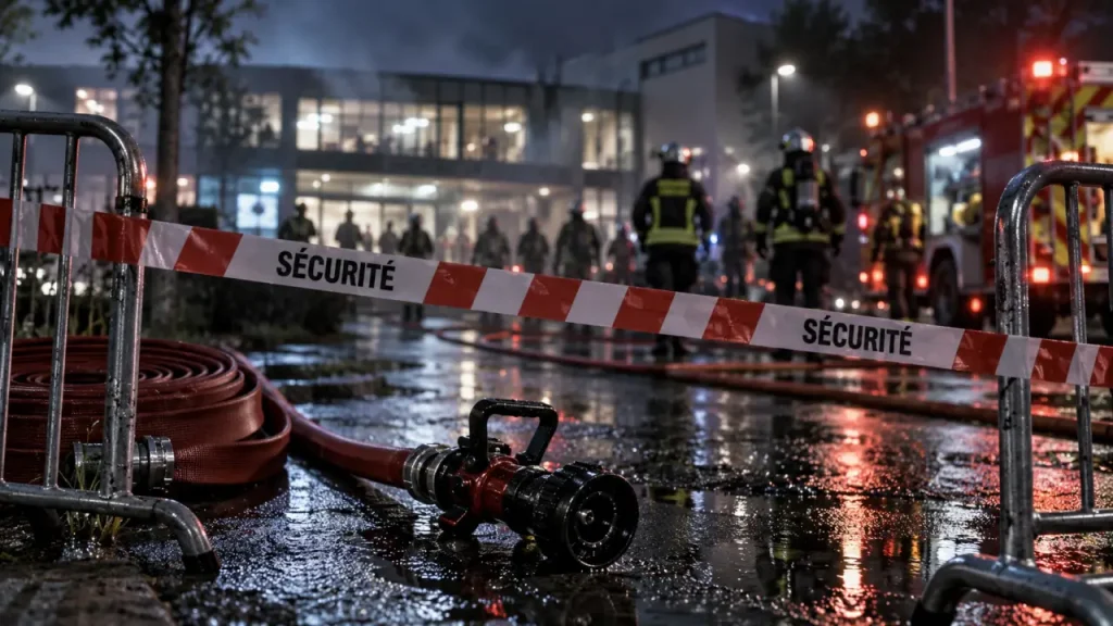 Montigny-lès-Metz : les pompiers interviennent au LP Léonard-de-Vinci