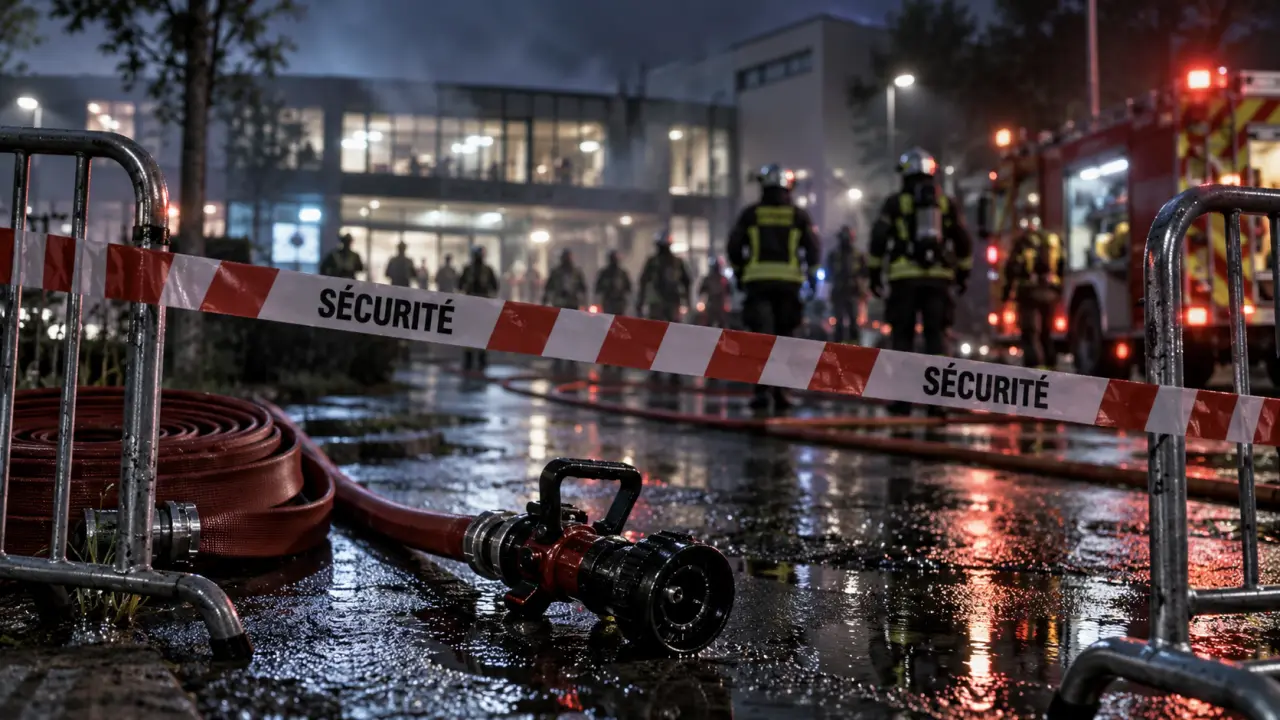 Montigny-lès-Metz : les pompiers interviennent au LP Léonard-de-Vinci