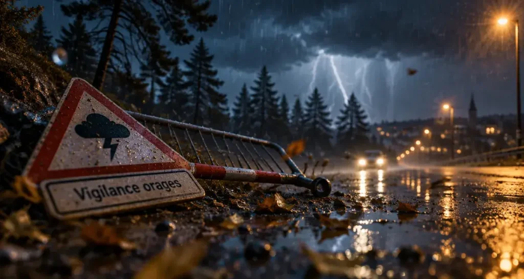 Orages : la Moselle en vigilance jaune jeudi soir et vendredi