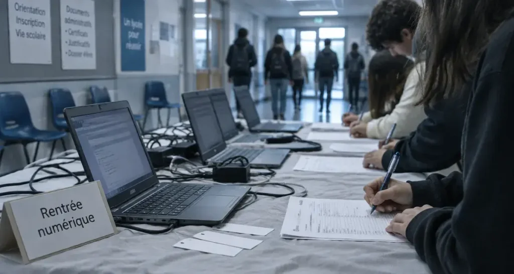 Rentrée : une centaine de PC remis au lycée Raymond Mondon de Metz