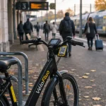 Une station VéloFluo inaugurée devant la gare de Metz