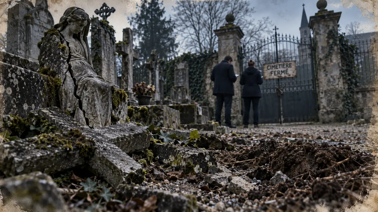 Une centaine de tombes profanées au cimetière de Maizières-lès-Metz