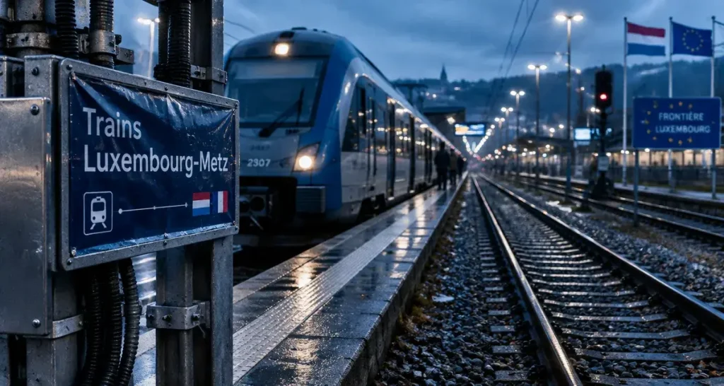 Trains Luxembourg-Metz : le trafic a repris après des perturbations