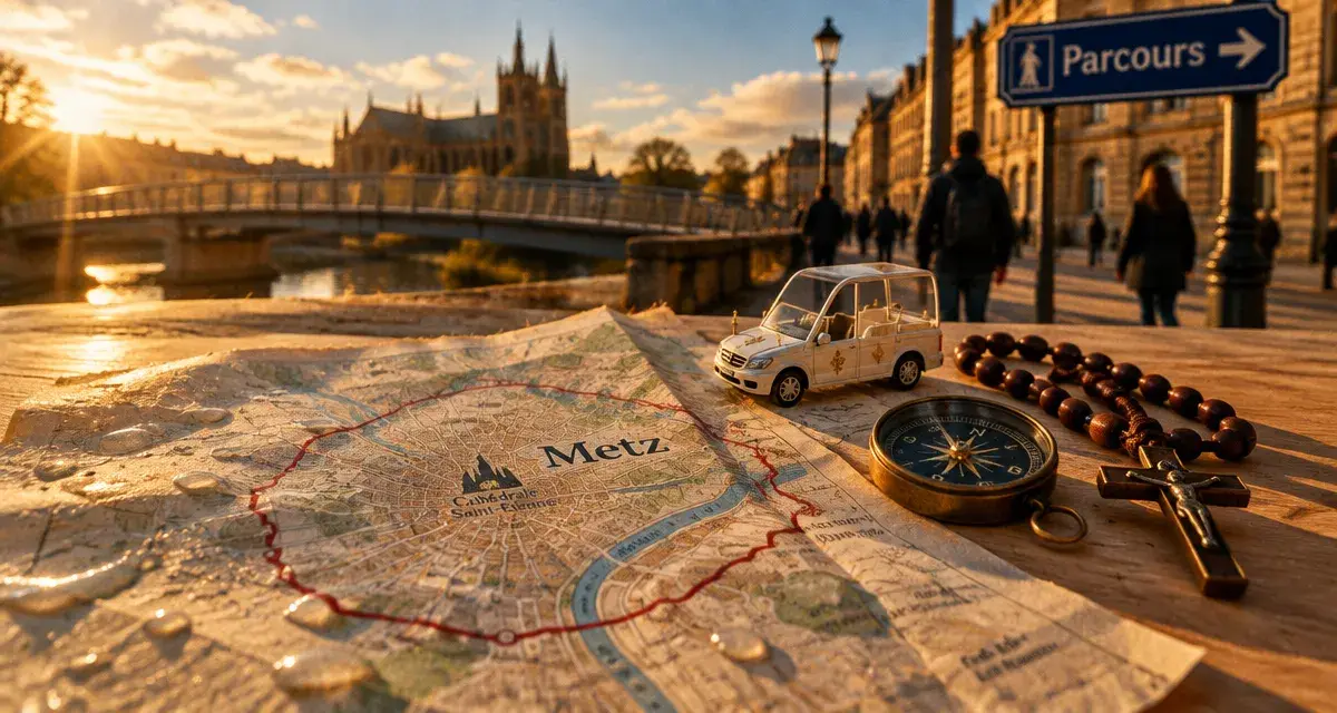 Visite du pape Léon XIV à Metz : le tracé du parcours dévoilé